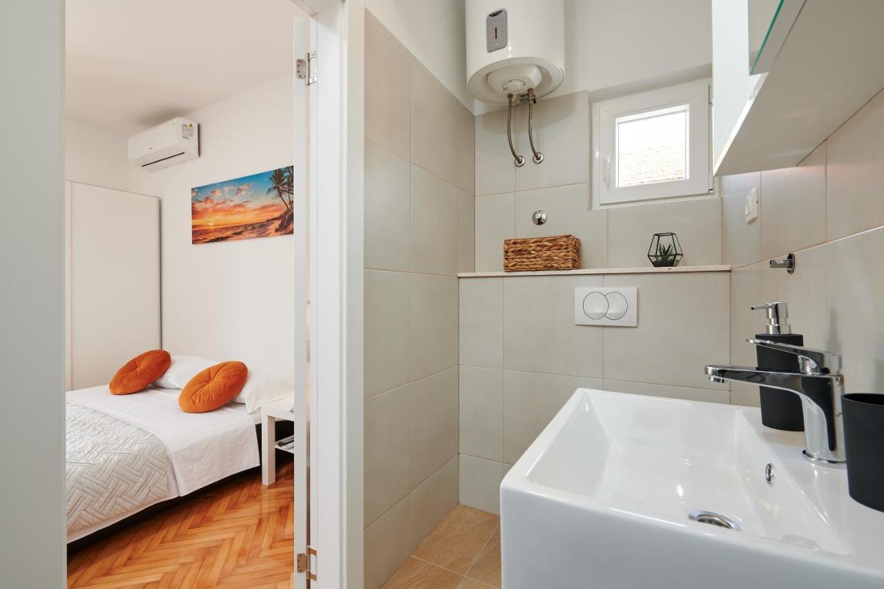 Apartmani Draga Трогир Экстерьер фото